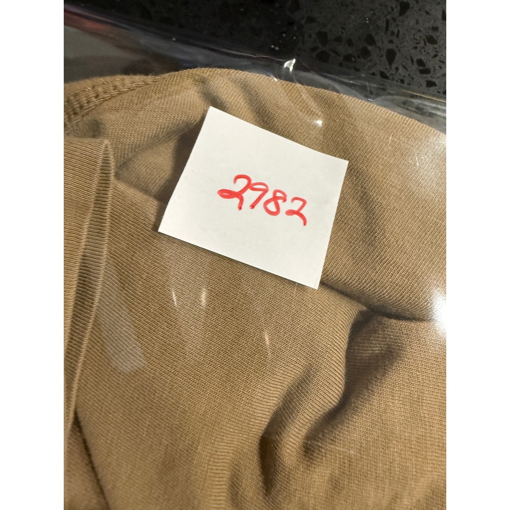 Lululemon All Yours Tee Tan Khaki Short Sleeve Crew Neck Relaxed T-Shirt 2982 - Picture 7 of 7